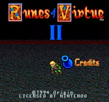 Image n° 3 - screenshots  : Ultima - Runes of Virtue II